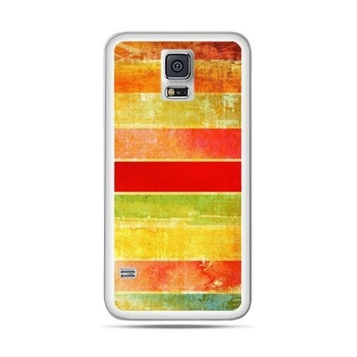 Etui, Samsung Galaxy S5 Neo, kolorowe pasy EtuiStudio