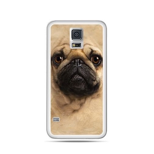 Etui, Samsung Galaxy S5 Neo, pies szczeniak Face 3d EtuiStudio