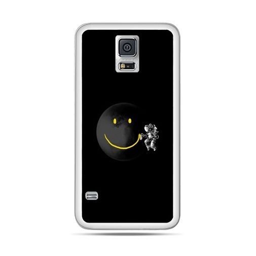 Etui, Samsung Galaxy S5 Neo, uśmiechnięta planeta EtuiStudio