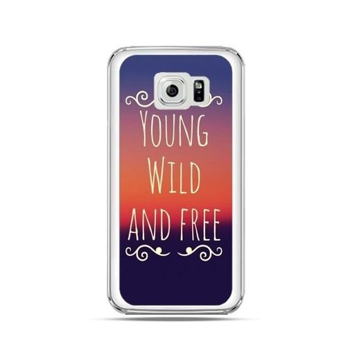 Etui, Samsung Galaxy S6 Edge, Young wild and free EtuiStudio