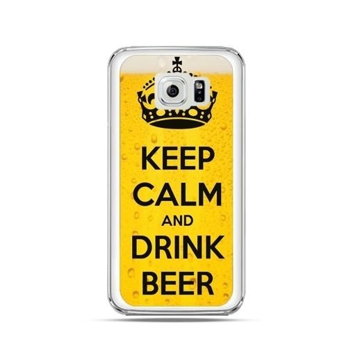 Etui, Samsung Galaxy S6, Keep calm and drink beer EtuiStudio