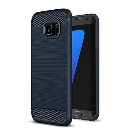 Etui, Samsung Galaxy S7, bumper Neo CARBON, granatowy EtuiStudio