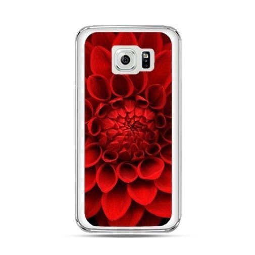 Etui, Samsung Galaxy S7, czerwona dalia EtuiStudio