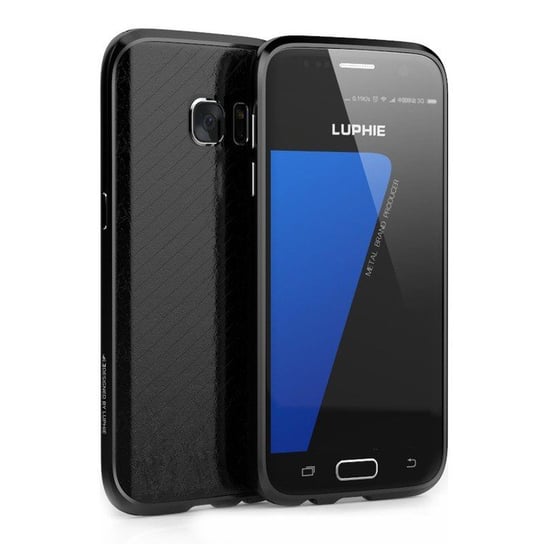 Etui, SAMSUNG Galaxy S7 LUPHIE, metal skóra Pan i Pani Gadżet