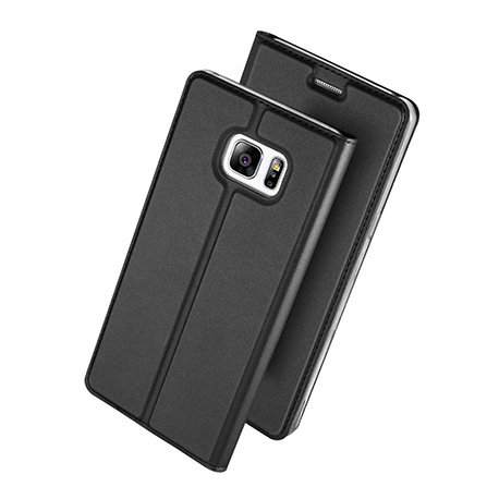 Etui, Samsung Galaxy S7, magnet pro skin, czarny EtuiStudio