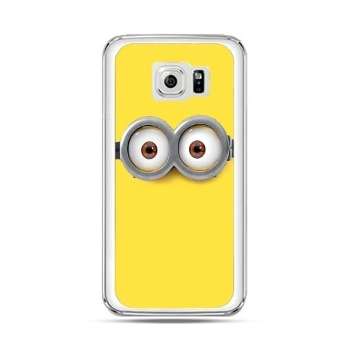 Etui, Samsung Galaxy S7, oczy Minionka, Minionki EtuiStudio
