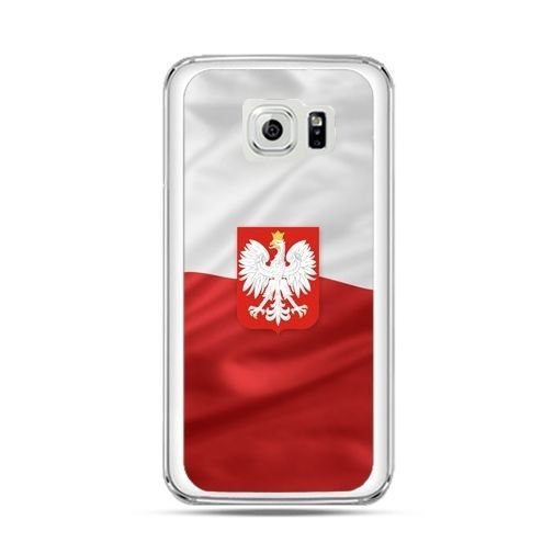 Etui, Samsung Galaxy S7, patriotyczne, flaga Polski z godłem EtuiStudio