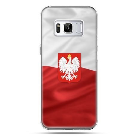 Etui, Samsung Galaxy S8, flaga Polski z godłem EtuiStudio