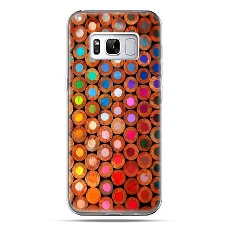 Etui, Samsung Galaxy S8, kolorowe kredki EtuiStudio