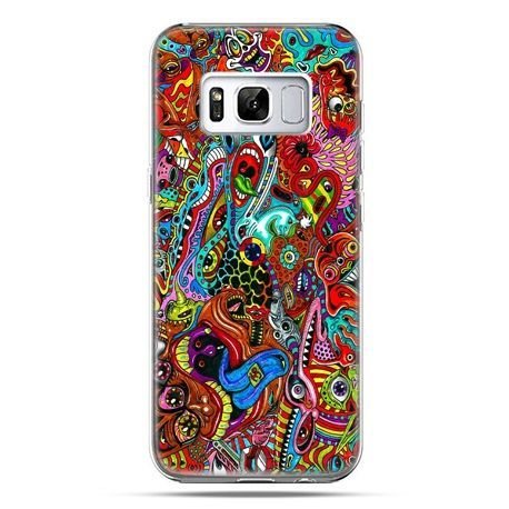 Etui, Samsung Galaxy S8, kolorowy chaos EtuiStudio