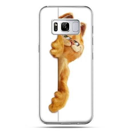 Etui, Samsung Galaxy S8, Kot Garfield EtuiStudio