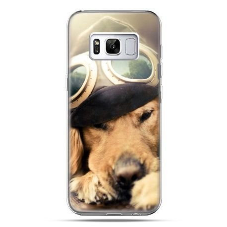 Etui, Samsung Galaxy S8, pies w okularach EtuiStudio