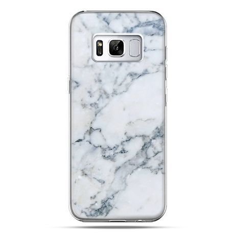 Etui, Samsung Galaxy S8 Plus, biały marmur EtuiStudio