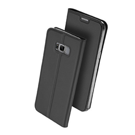 Etui, Samsung Galaxy S8 Plus, magnet pro skin, czarny EtuiStudio
