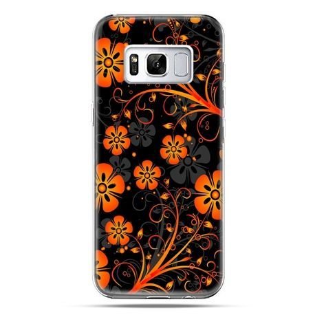 Etui, Samsung Galaxy S8 Plus, nocne kwiaty EtuiStudio