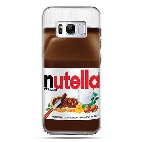 Etui, Samsung Galaxy S8 Plus, Nutella czekolada słoik EtuiStudio