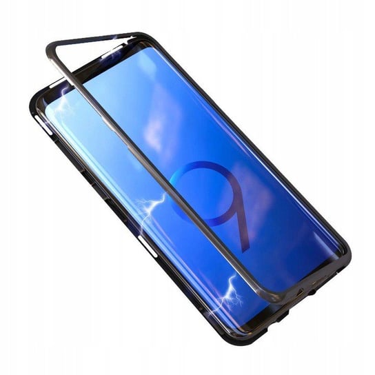 Etui, SAMSUNG Galaxy S9 MAGNETIC szkło 3w1 Pan i Pani Gadżet