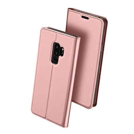 Etui, Samsung Galaxy S9 Plus, magnet pro skin, różowy EtuiStudio
