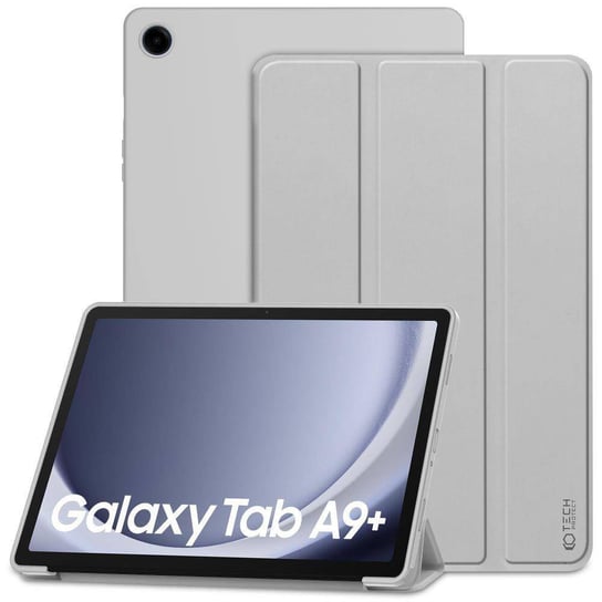 Etui Samsung Galaxy Tab A9+ Tech-Protect Smartcase Szare Inna marka