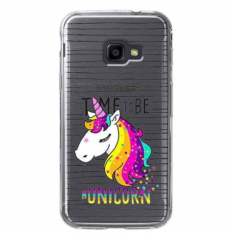 Etui, Samsung Galaxy Xcover 4, Time to be unicorn, Jednorożec EtuiStudio