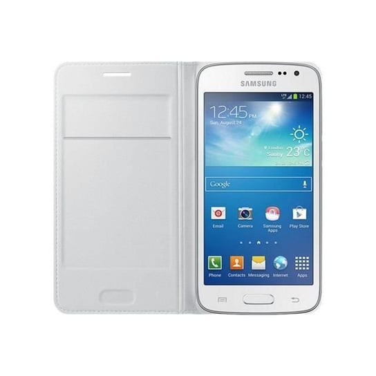 Etui SAMSUNG z klapką EF-WG386BW do Samsunga Galaxy Core 4G - białe Samsung