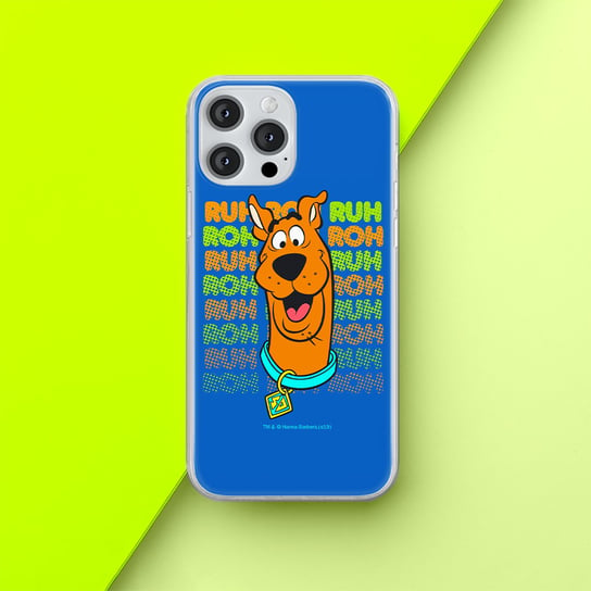 Etui Scooby Doo 003 Scooby Doo Nadruk pełny Niebieski Producent: Samsung, Model: A14 4G/5G Samsung Electronics