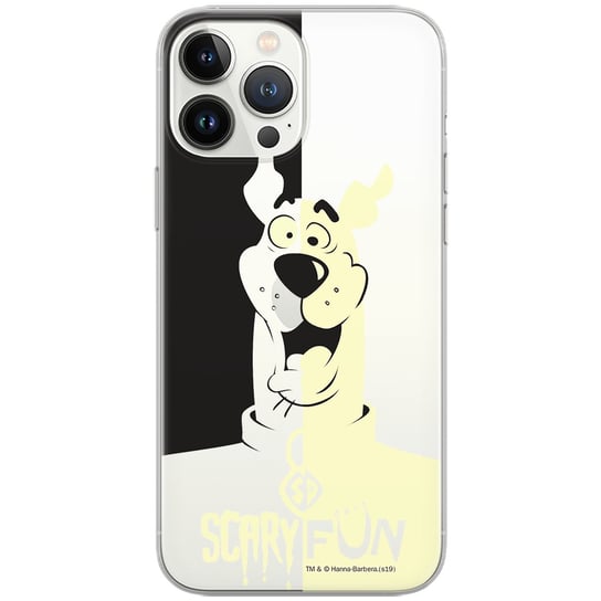 Etui Scooby Doo dedykowane do Huawei Y7/Enjoy 7 Plus/Nova Lite Plus 2017/Y7 Prime, wzór: Scooby Doo 008 Etui częściowo przeźroczyste, oryginalne i oficjalnie  / Scooby Doo ERT Group