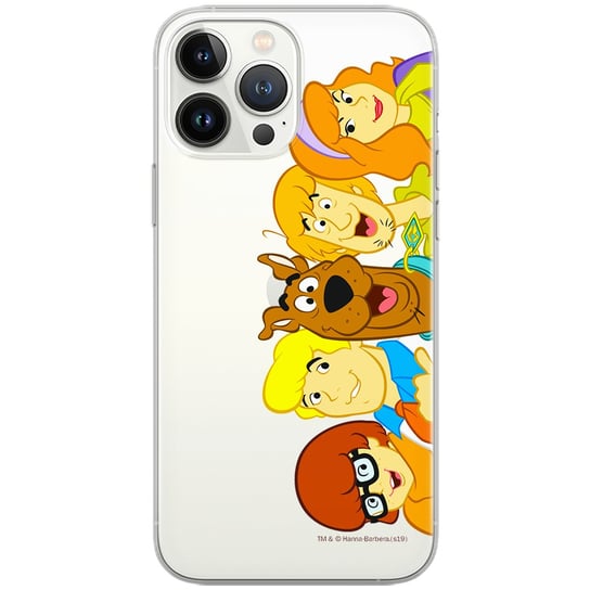 Etui Scooby Doo dedykowane do Iphone 12 Mini, wzór: Scooby Doo 001 Etui częściowo przeźroczyste, oryginalne i oficjalnie  / Scooby Doo ERT Group