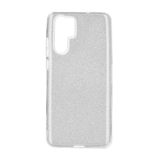 Etui Shining Huawei P40 Lite Srebrny Bestphone