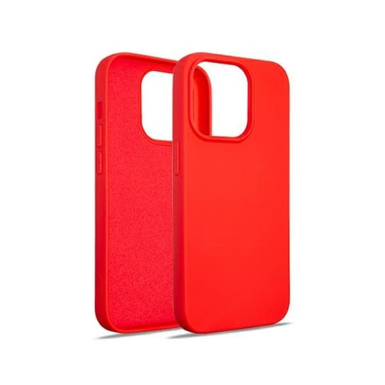 Etui SILICONE CASE do iPhone 15 Pro 6,1" czerwony/red Beline