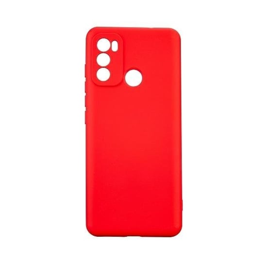 Etui SILICONE CASE do Motorola Moto G60 czerwone /red Beline