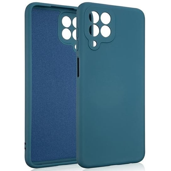 Etui SILICONE CASE do Samsung M33 5G M336 niebieski/blue Beline