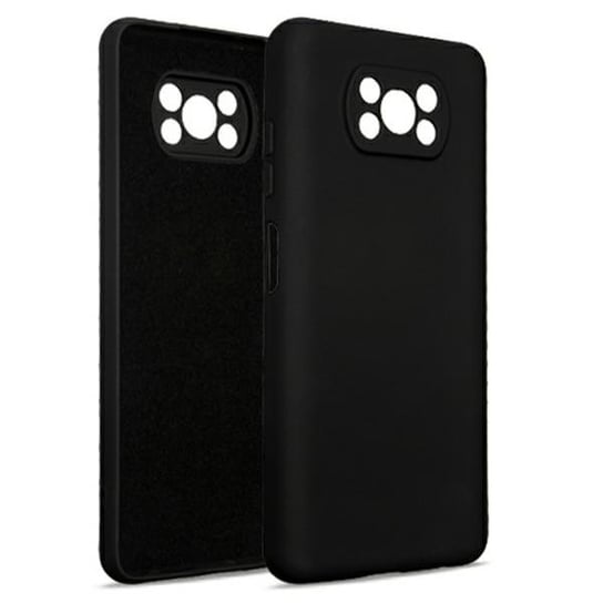 Etui SILICONE CASE do Xiaomi Poco X3 czarny/black Beline