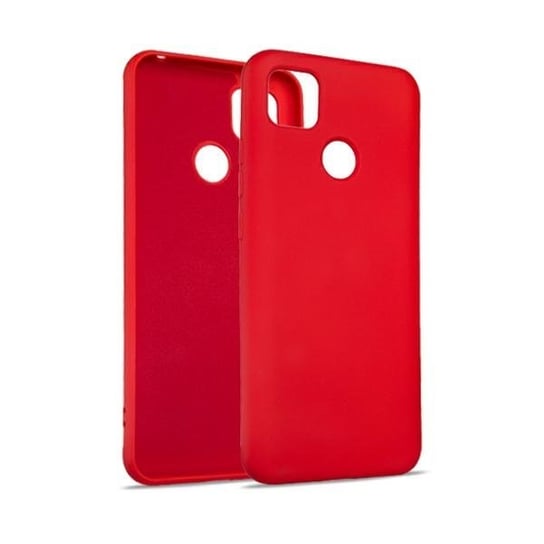 Etui SILICONE CASE do Xiaomi Redmi 10C czerwony/red Beline