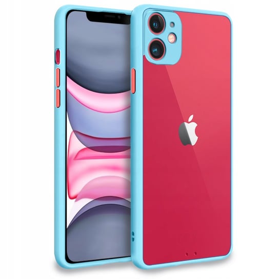 Etui Silicone Matt Case + Szkło do Apple iPhone 11 Inna marka