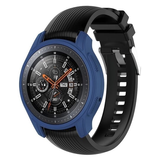 Etui Silicone Samsung Galaxy Watch 46Mm Granatowe Bestphone