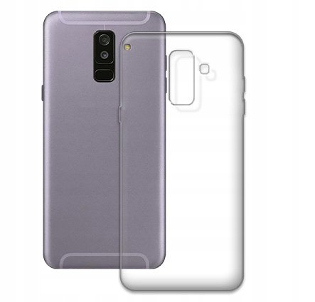 Etui silikonowe 1mm do SAMSUNG GALAXY A6 PLUS 2018 obudowa pokrowiec case MARTECH