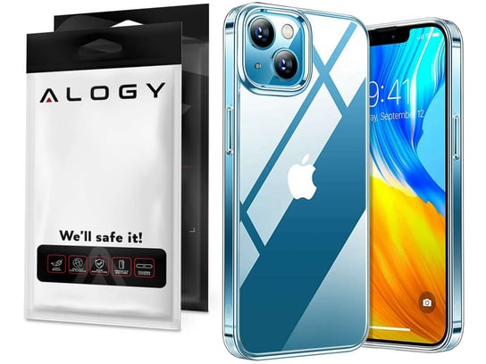 Etui silikonowe Alogy obudowa case do Apple iPhone 13 6.1 przezroczyste Apple