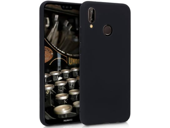 Etui silikonowe Alogy slim case do Huawei P20 Lite czarne Alogy