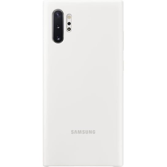 Etui silikonowe białe Note10 + Samsung