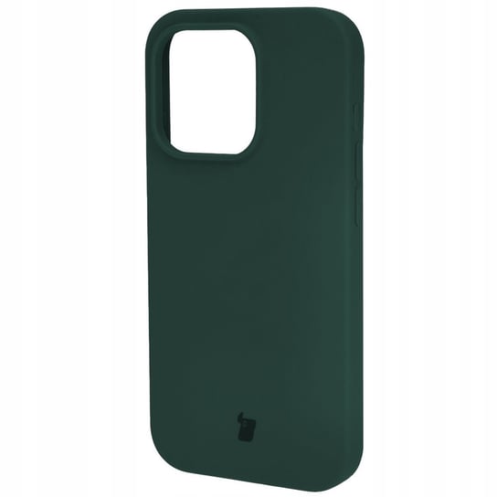 Etui silikonowe Bizon Soft Case do iPhone 15 Pro, ciemnozielone Bizon