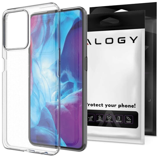 Etui silikonowe obudowa Alogy case do Realme 9 Pro przezroczyste + Szkło Alogy