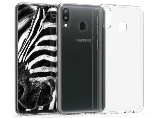 Etui silikonowe przezroczyste do Samsung Galaxy M20 4kom.pl