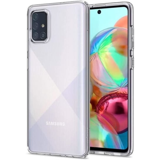 Etui silikonowe - Przezroczysty Silisoft Galaxy A42 5G Inny producent (majster PL)