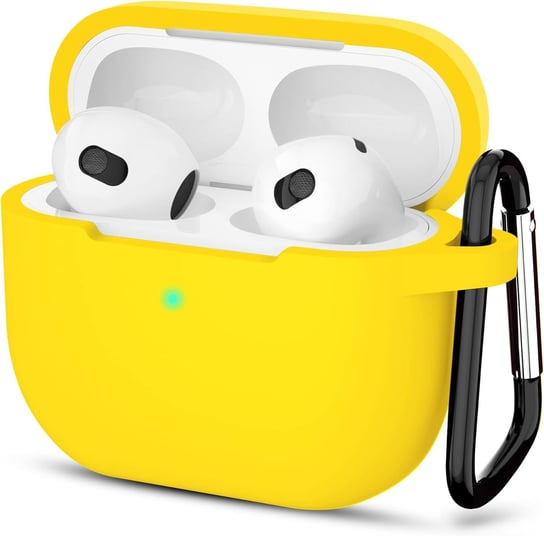 Etui silikonowe Vanfone do Apple AirPods 3, żółte Vanfone