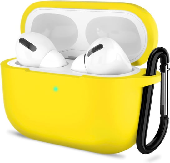 Etui silikonowe Vanfone do Apple AirPods Pro 1/2, żółte Vanfone