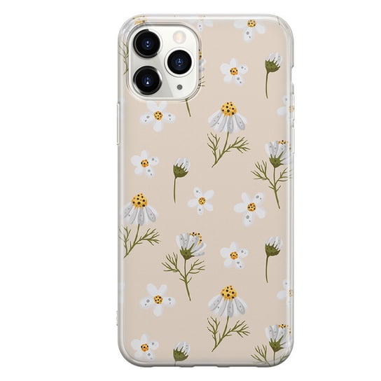 Etui silikonowe z nadrukiem Apple iPhone 11 Pro Stokrotki PieceofCase