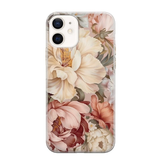 Etui silikonowe z nadrukiem Apple iPhone 12 mini Bukiet kwiatów PieceofCase