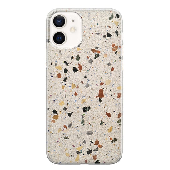 Etui silikonowe z nadrukiem Apple iPhone 12 Terrazzo PieceofCase