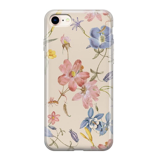 Etui silikonowe z nadrukiem Apple iPhone 8 Kolorowe kwiaty II PieceofCase